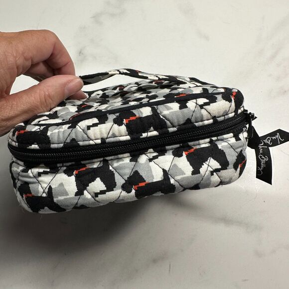 Vera Bradley Scottie Dog Travel Jewelry Organizer, Quilted, Multipockets, NWOT - Picture 3 of 13